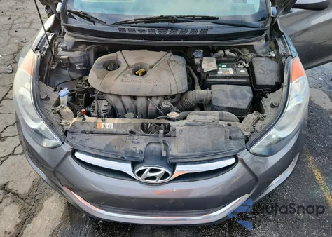 2013 Hyundai Elantra Gls z USA, uszkodzony, nr VIN 5NPDH4AE6DH435495